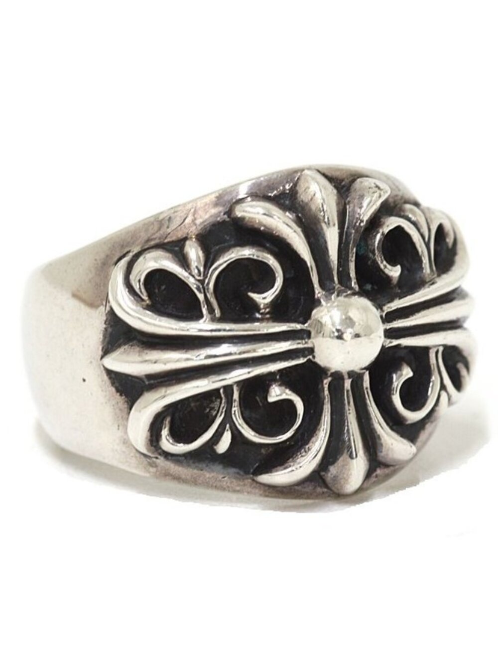 Chrome Hearts Keeper Ring Sterling Silver